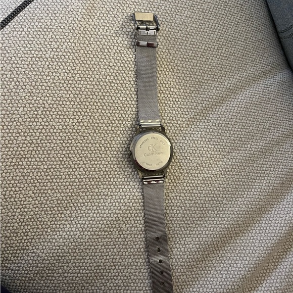 CALVIN KLEIN Stainless Steel Mesh Quartz Watch - Picture 2 of 3
